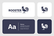 Silhouette Rooster Logo Design, a Branding & Logo Template by Artnivora.Std (Thumbnail 2 of 5)