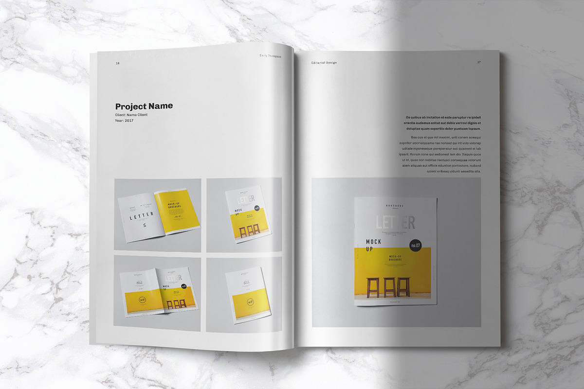 Portfolio Template, a Templates & Theme by StockInDesign (Photo 7 of 8)