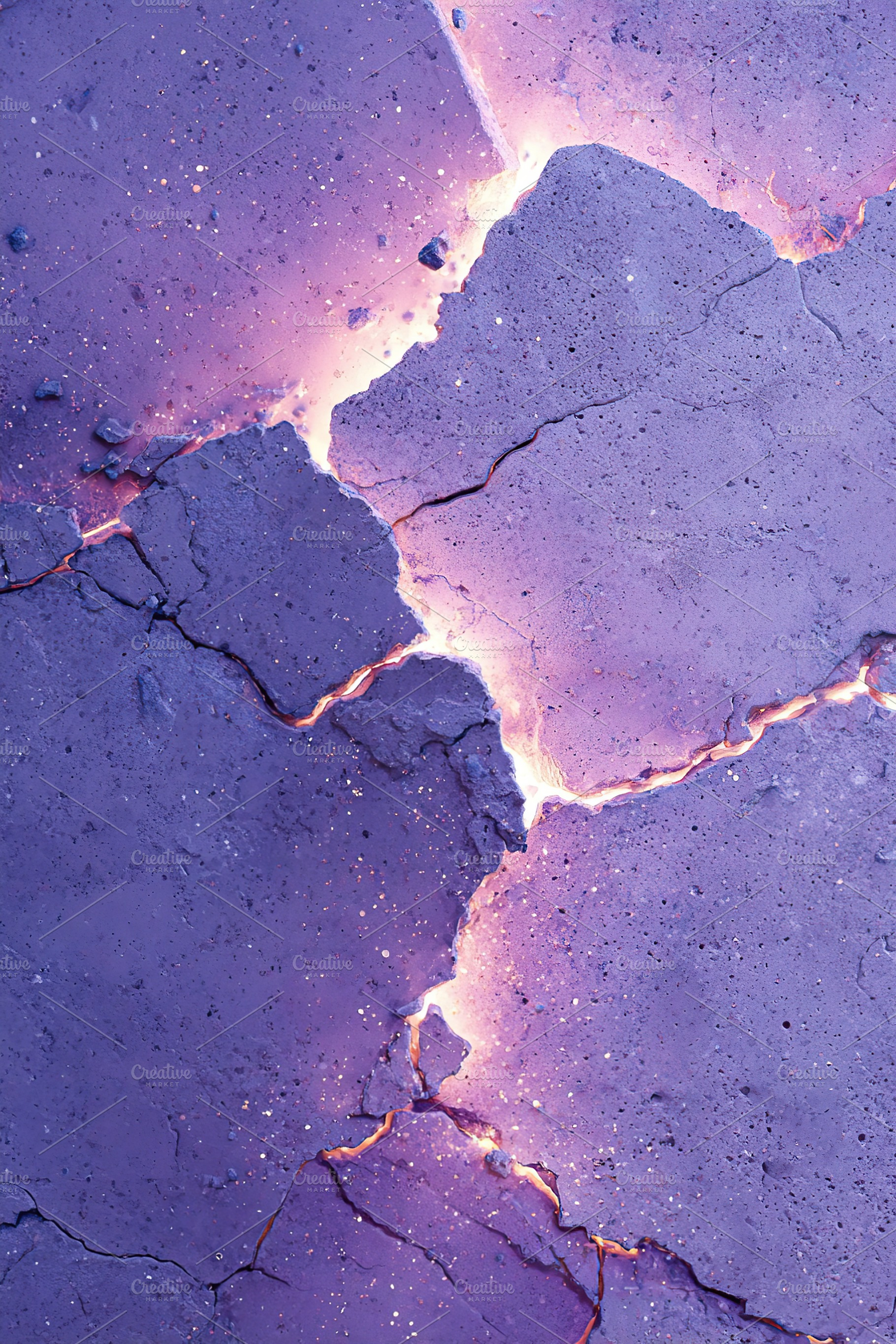 Macro mockup of textured gray surface with crack details and subtle glow effect, a Background Photo by AlyaAnd
