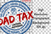 Dad Tax Quality Control Department, an Object Illustration by Clipart Bloom (Thumbnail 2 of 3)