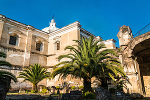 Ruins of san francisco convent in an stock photo containing antigua and, an Architecture Photo by Leonid Andronov