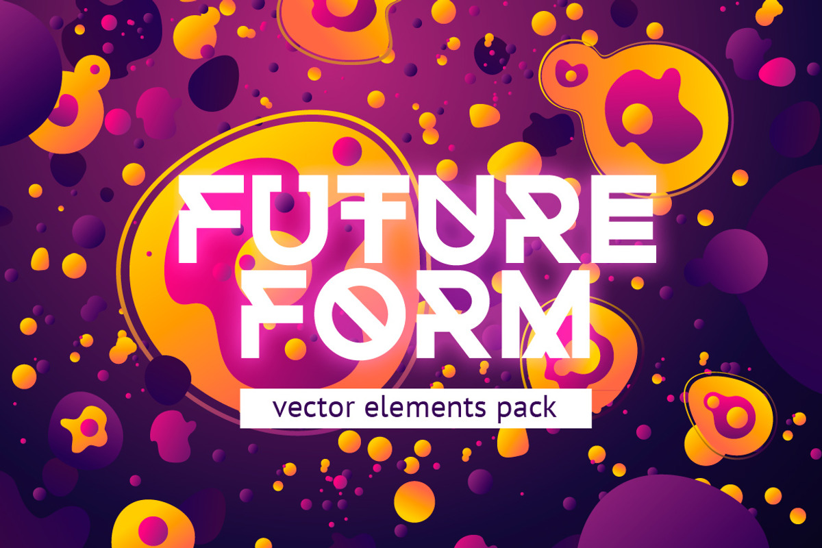 Future Form. Vector elements pack., a Templates & Theme by ne2pi (Photo 1 of 6)