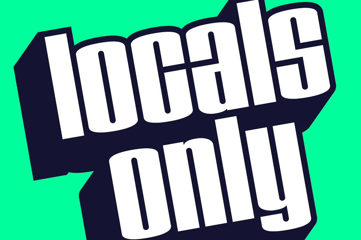 Highwater - A Retro Display Font, a Sans Serif Font by Tim Hankins Design (Photo 7 of 10)
