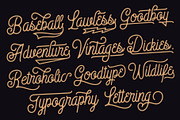 Heritage Font Combinations, a Script Font by HRDR (Thumbnail 12 of 26)
