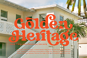 Tropical Magic - Retro Serif Font, a Serif Font by Keithzo (Thumbnail 4 of 9)