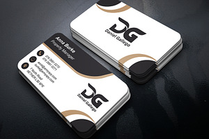 Corporate Business Card Design, a Business Card Template by Mohammad Sarfaraz