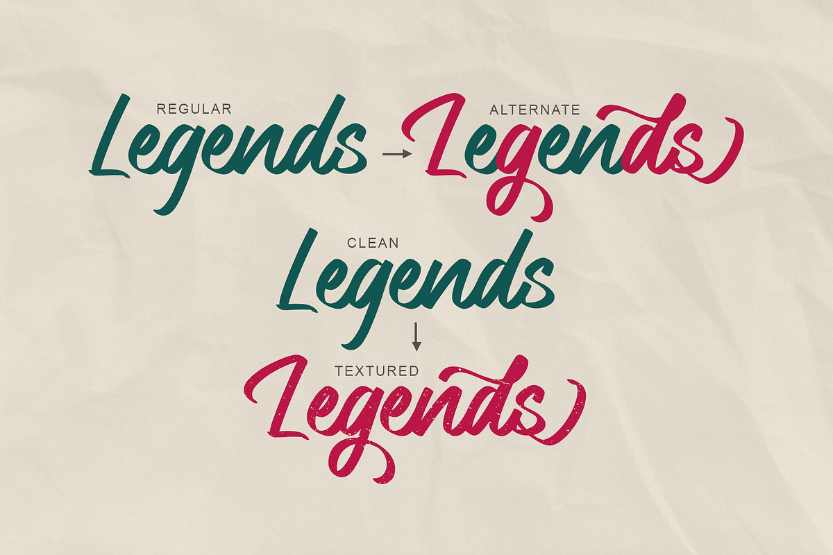 Hayken | Script Font, a Script Font by Lemonthe (Photo 4 of 7)