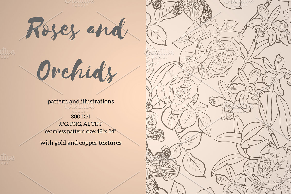 Roses ans Orchids, an Object Graphic by VictoriaKStudio (Photo 1 of 6)