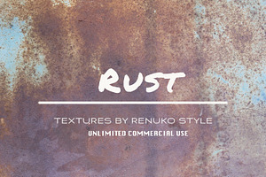 Rust Photoshop Textures