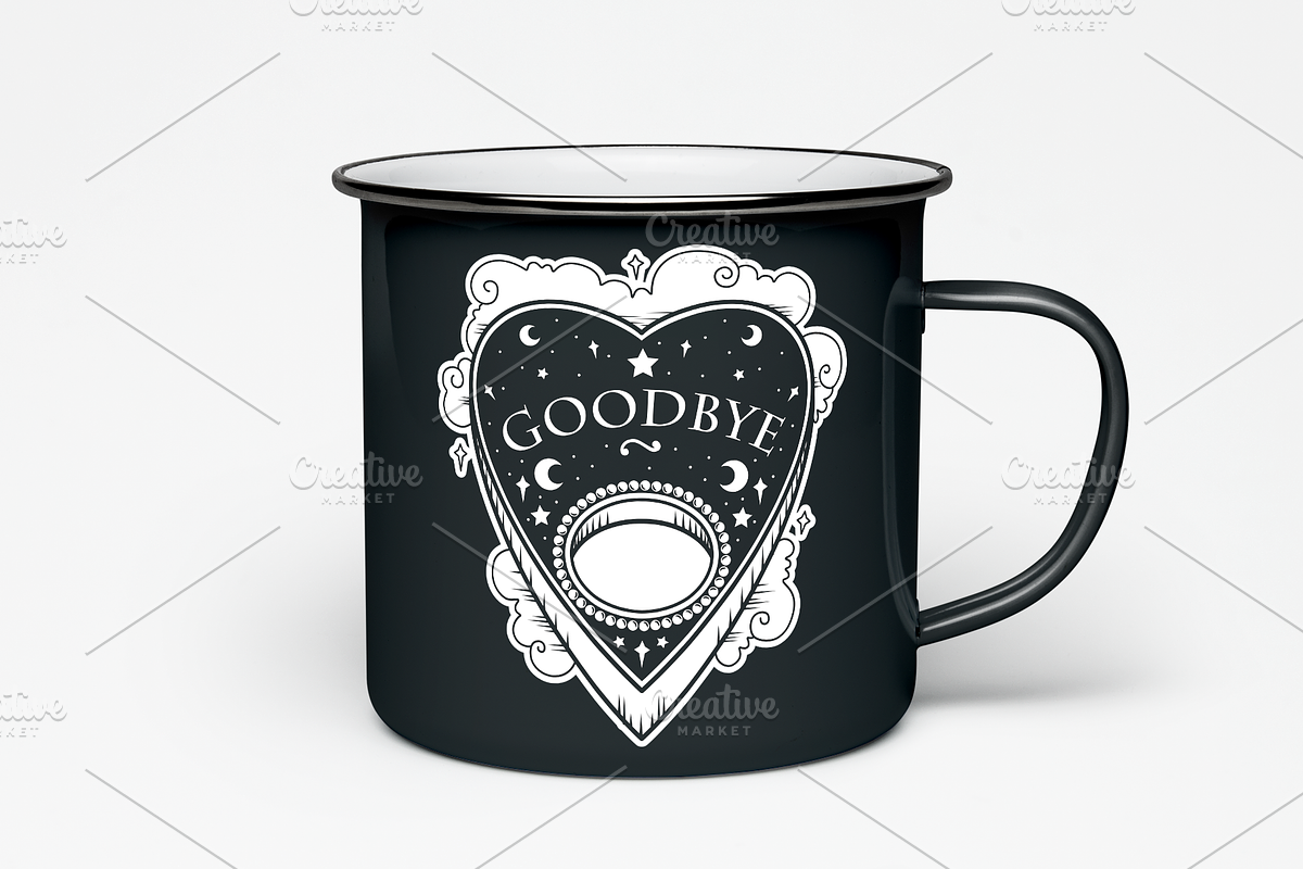 Ouija Planchette - Occult Set, an Illustration by Candy Horror Shop (Photo 3 of 3)