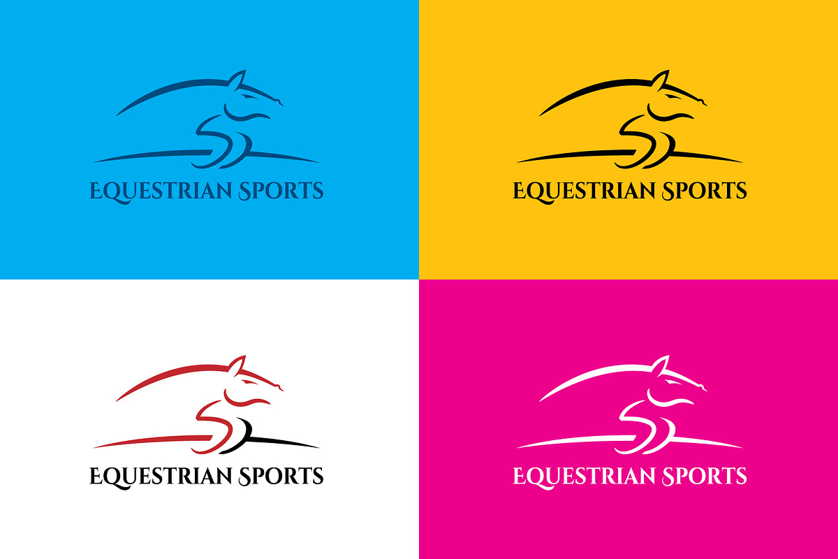 Equestrian Sports Logo Template, a Branding & Logo Template by Maximum Designstudio (Photo 4 of 4)