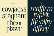 Elphadora Display Family, a Serif Font by Skypia (Thumbnail 5 of 15)