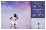30 Purple Sky Overlays, a Texture Graphic by LovePhotoMoment (Thumbnail 3 of 10)