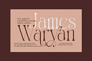 Milkon Elegant Serif Font, a Serif Font by Perfectype (Thumbnail 3 of 8)