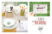 Save the Wedding ~ Hand-drawn Vector, an Illustration by Nat (Thumbnail 3 of 3)