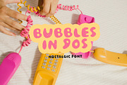 90s Nostalgic Font - Bubbles in 90s, a Font by CreativeFolks (Thumbnail 1 of 10)