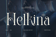 Helkina Stylish Serif Font, a Serif Font by Perfectype (Thumbnail 1 of 8)