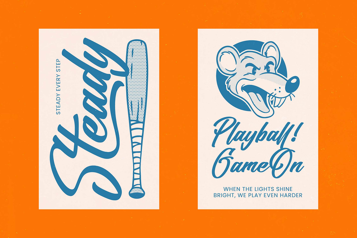 Kickballs United Bold Calligraphy, a Script Font by stylishtype.co (Photo 10 of 20)