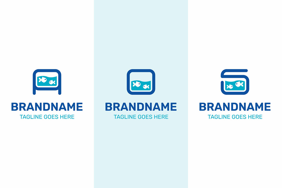 Letter A O S Aquarium Fish Logo, a Branding & Logo Template by Pray Art Design Studio (Photo 1 of 2)