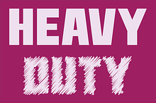 Heavy Duty Font Set