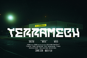 Reybox – Futuristic Stylish Display, a Sans Serif Font by Dm Studio (Thumbnail 9 of 11)