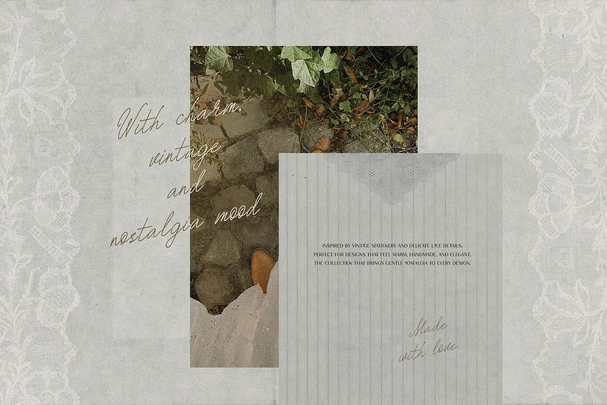 Paper & Lace backgrounds, a Background Graphic by DigARTbyHavroshka (Photo 6 of 11)
