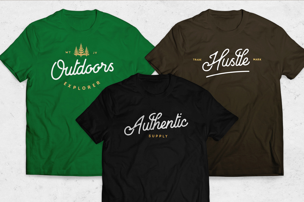 North Land Typeface - Font Bundle preview 7