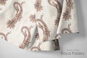 Royal Paisley Seamless Pattern