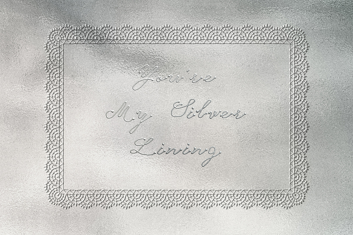 Silver Embossed Romance Collection, an Object Graphic by AnMark (Photo 12 of 15)