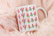 Celosia Flower Watercolor Cliparts, an Illustration by RobertsArt (Thumbnail 6 of 7)