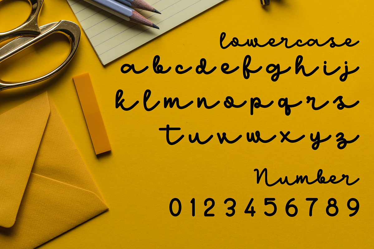 Cinthia, a Script Font by almazstudio (Photo 9 of 10)