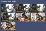 Woman Painting at Home Photos, a Person Photo by Tekso (Thumbnail 3 of 5)