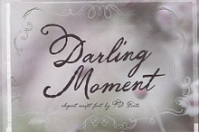 Darling Moment vintage script font