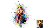 Real Paint Splatter Photoshop Action, an Action Add-On by Studio Retouch (Thumbnail 7 of 11)