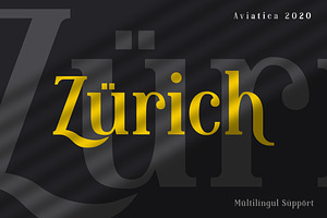 Aviatica Classic Serif