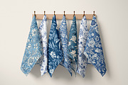 Chinoiserie Botanical Patterns, a Pattern Graphic by Ninterints (Thumbnail 5 of 10)