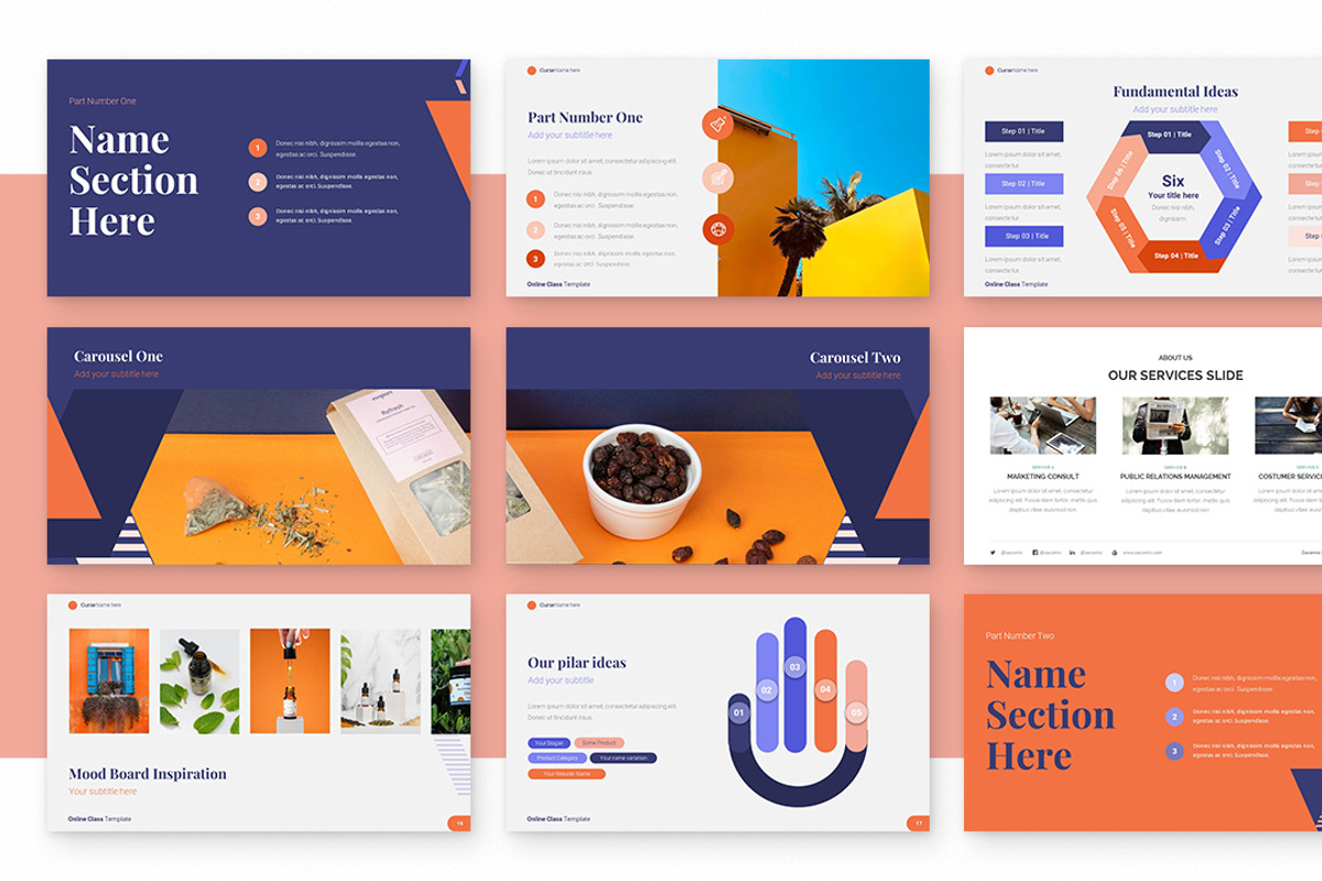 Online Class | Powerpoint Template, a Presentation Template by Zacomic Studios (Photo 3 of 7)