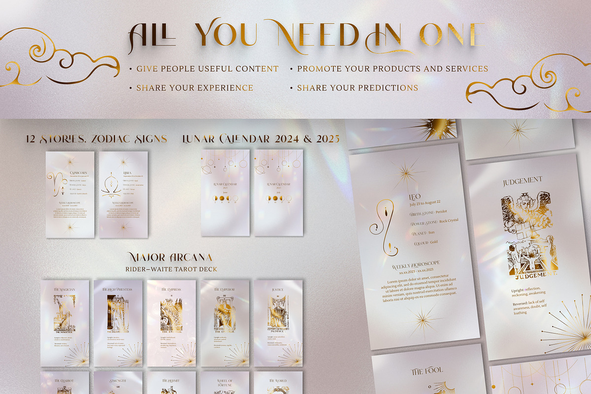 Spiritual Instagram Stories | Canva, a Social Media Template by Under My Cozy Roof (Photo 6 of 10)