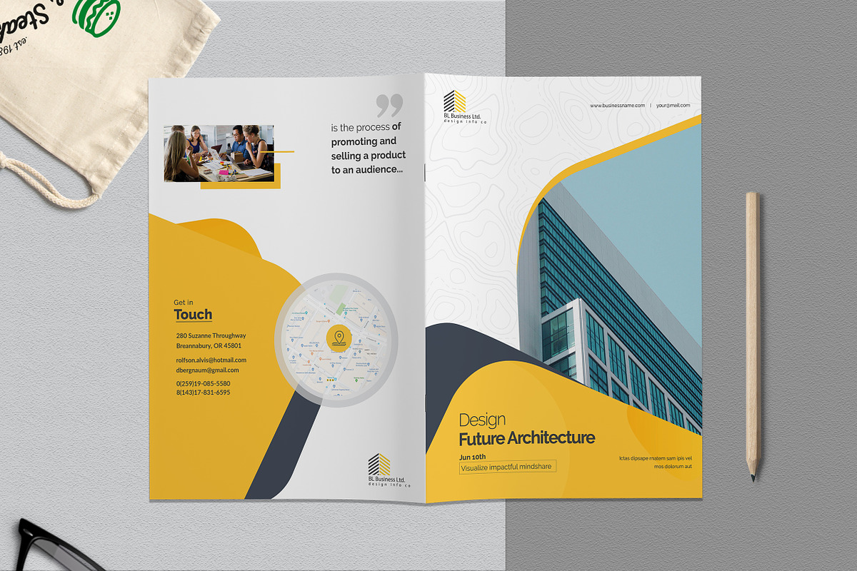 Bi Fold Multipurpose Brochure, a Brochure Template by Addaxx (Photo 3 of 3)