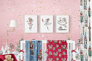 Nutcracker Christmas Magic Patterns, a Pattern Graphic by KaramfilaS (Thumbnail 17 of 21)