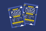Kids Coding Bootcamp - Flyer, a Poster Template by Izdihaar_Studio (Thumbnail 1 of 3)
