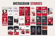 Volleyball Social Media Posts, a Social Media Template by Daring Digies (Thumbnail 8 of 10)