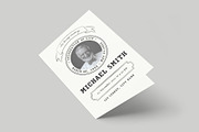 Simple Funeral Program Template, a Flyer Template by BrandPacks (Thumbnail 5 of 10)