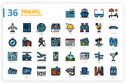 3,600 Icons x3 Styles, an Outline Icon by monkik (Thumbnail 279 of 299)