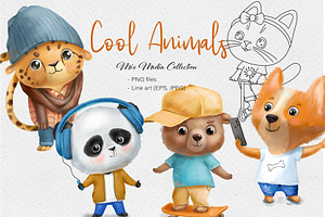 Cool Animals Characters