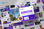 Basketball Sport Keynote Template, a Presentation Template by fluffstudio (Thumbnail 1 of 4)