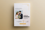 Elegant Retro Wedding Invitation, an Invitation Template by Creatiya Type (Thumbnail 5 of 6)