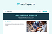 Wealthy Wave - Fintech Landing Page, a Landing Page Template by okey-ikechukwu (Thumbnail 3 of 6)