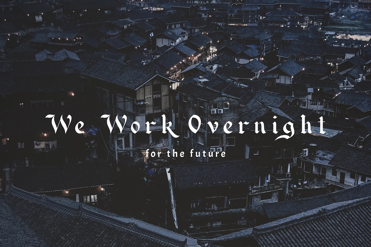 Alma Toran Typeface preview 3