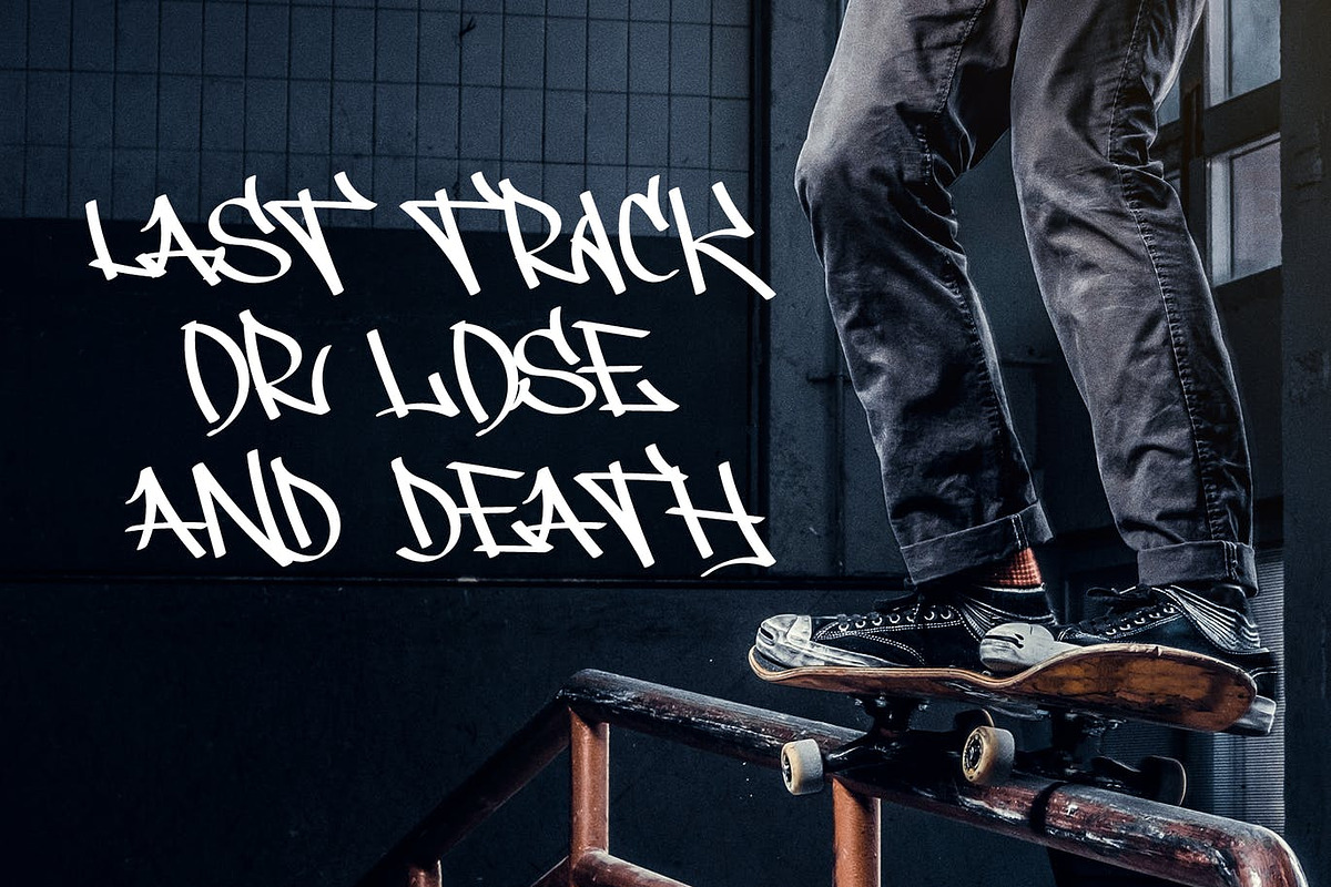 REBELIOUS - Powerful Graffiti font, a Font by TokoPress (Photo 10 of 10)